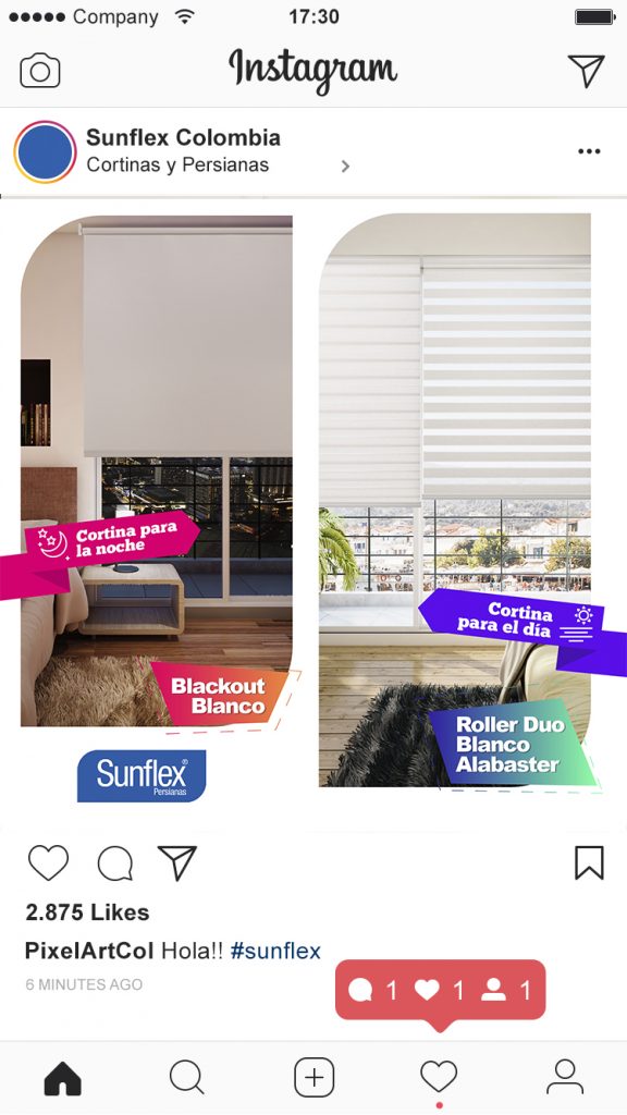 Sunflex Redes Sociales