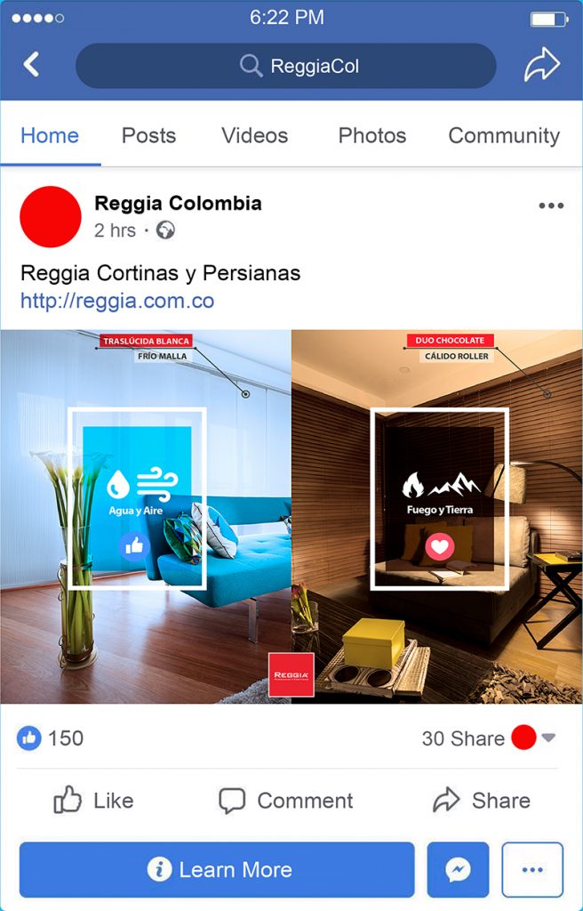 Reggia Redes Sociales