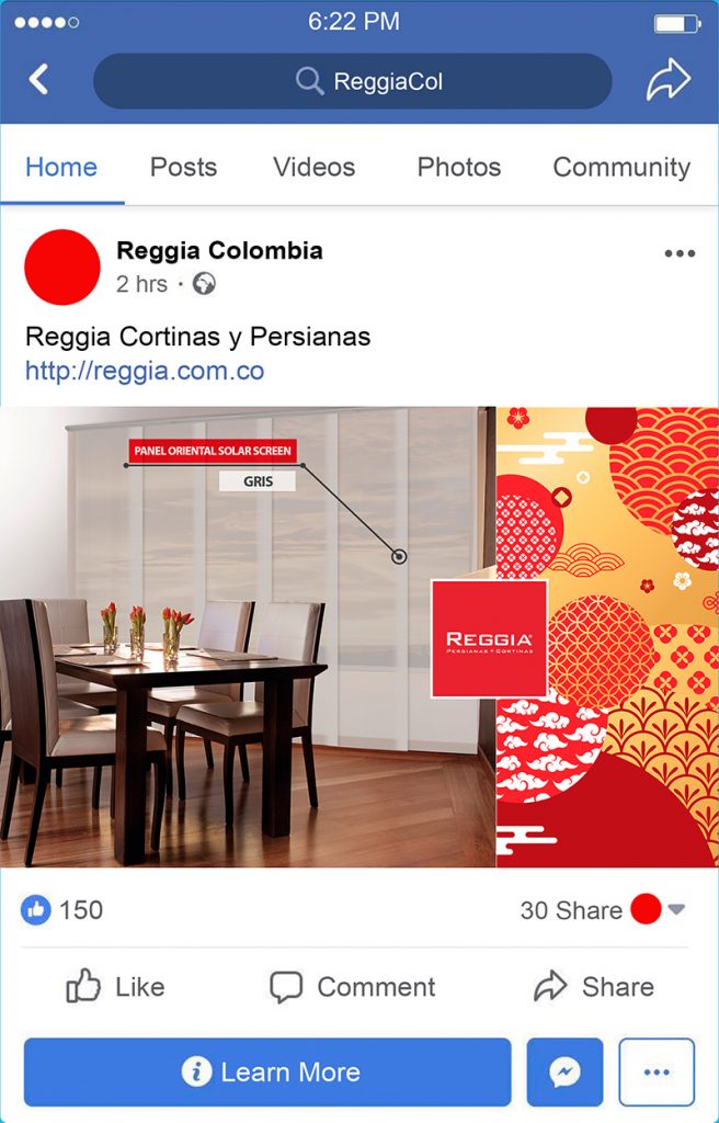 Reggia Redes Sociales